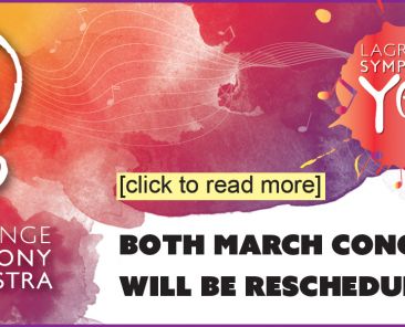 March Concerts Rescheduled