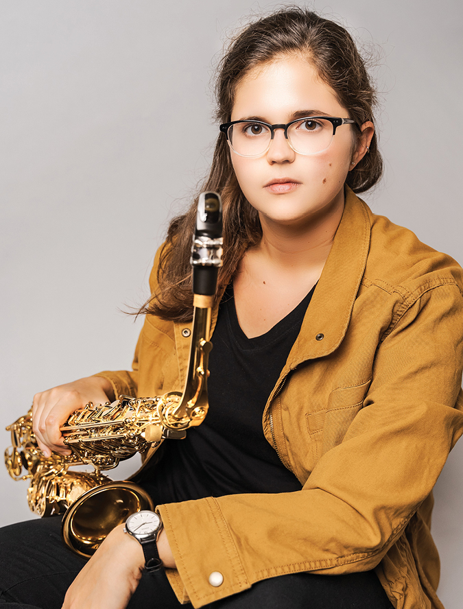 Lindsay Welp, alto saxophone