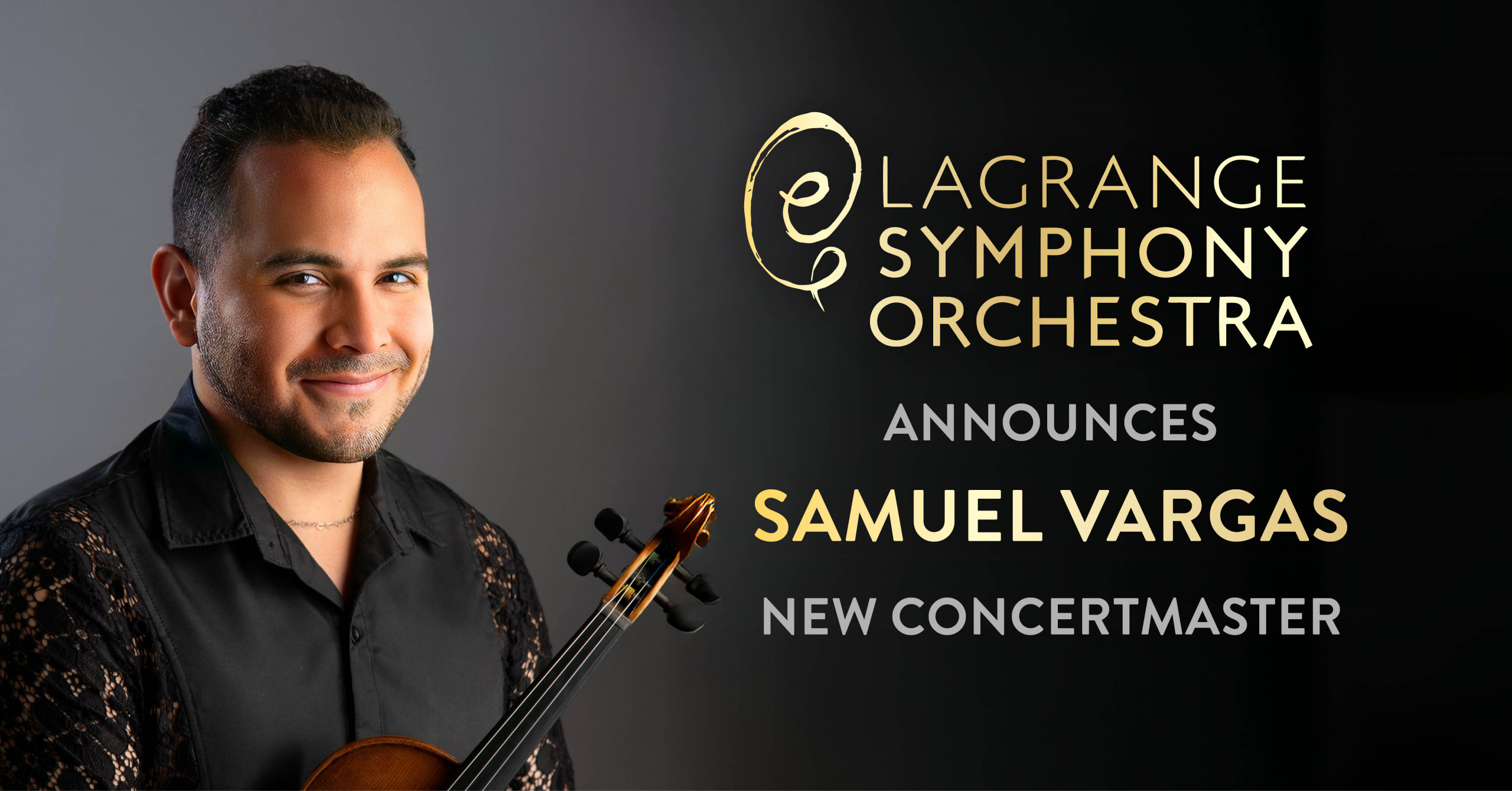 New Concertmaster - LaGrange Symphony Orchestra