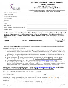 2026 YAC Application