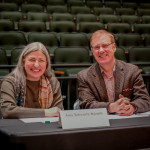 Amy Schwartz Moretti, left with Dr. Richard Prior, right