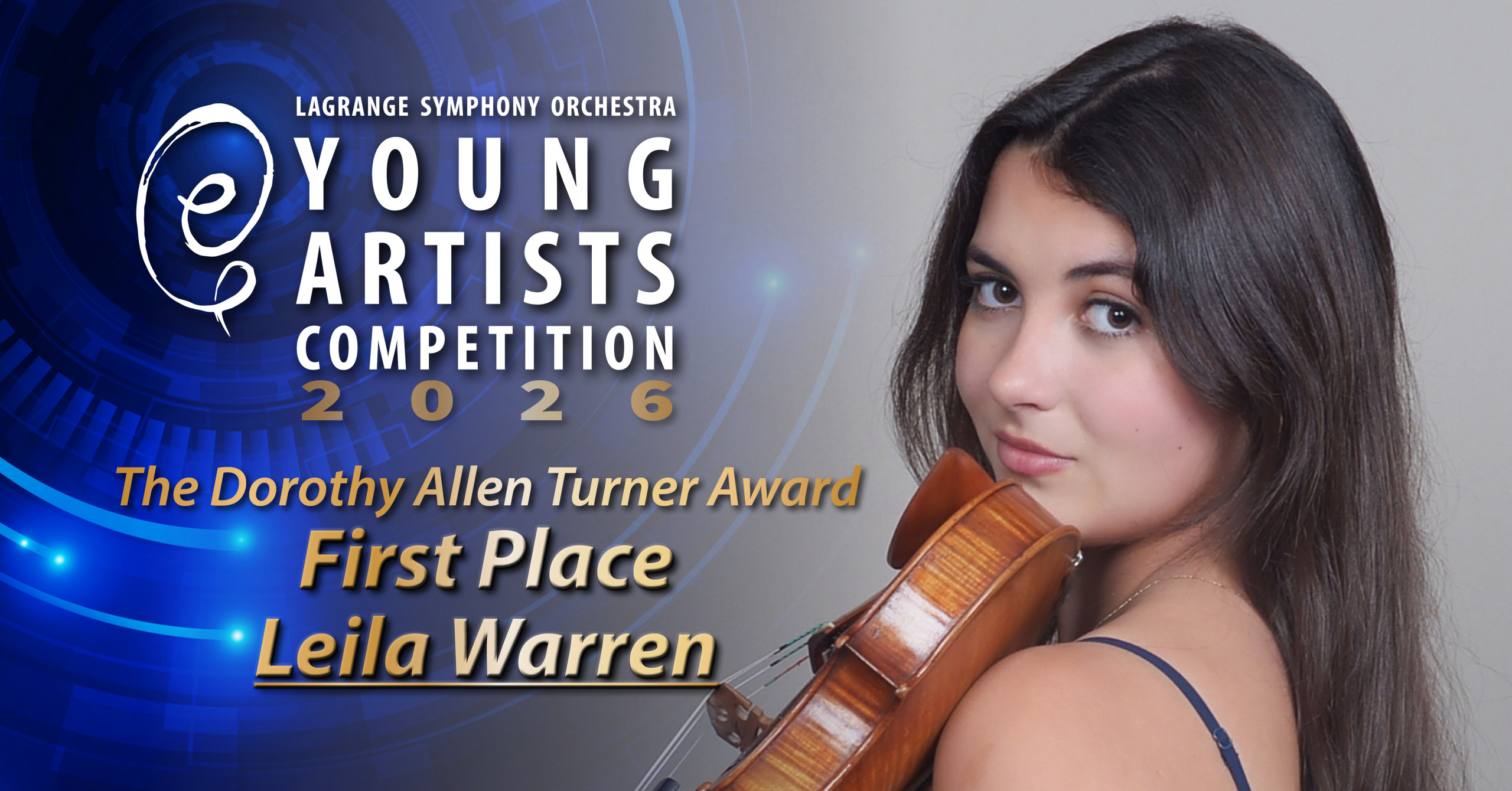 Milestone Year for Young Artists Competition - LaGrange Symphony